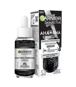 سرم زغال ضد لک گارنیر - AHA + BHA (ساخت ترکیه) - فروشگاه لیلیتو