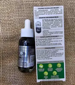 سرم زغال ضد لک گارنیر - AHA + BHA (ساخت ترکیه) - فروشگاه لیلیتو