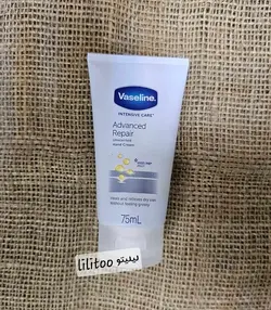 کرم دست ترمیم پیشرفته وازلین - بدون عطر - فروشگاه لیلیتو