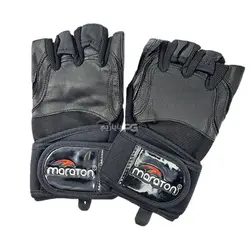 دستکش بدنسازی چرم ماراتن | پایاژیم