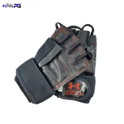 دستکش بدنسازی چرم آندرآرمور کد DBD40 | پایاژیم