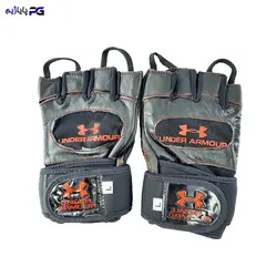 دستکش بدنسازی چرم آندرآرمور کد DBD40 | پایاژیم