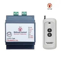 کنترل از راه دور 2 کانال 40 آمپر وای فای و ریموتی