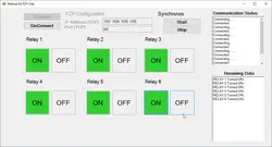 ریموت کنترل 6 کانال 10 آمپر تحت شبکه
