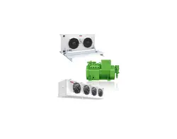 پکیج کامل برودتی آرشه برای کمپرسور  2HP شامل اواپراتور،کندانسور و کمپرسور 2HPمناسب برای دمای زیر صفر