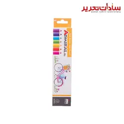 ADMIRAL کد 761C/6 مداد رنگي 6 رنگ جعبه مقوايي