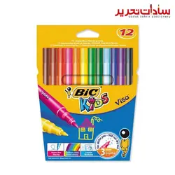 Bic ماژيک مقوايي 12 رنگ