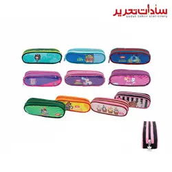 clips کد 1299 جامدادي بيضي چرمي