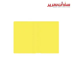 GOLF پوشه روغني خط دار 350 گرمي زرد
