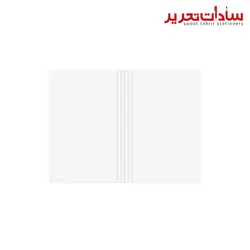 GOLF پوشه روغني خط دار 350 گرمي سفيد