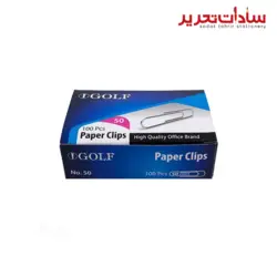 GOLF گيره کاغذ 50 ميل سفيد