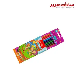 life pen کد 0742 مداد 12 رنگ مقوایی