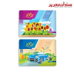 Looky مداد 36 رنگ فلزي