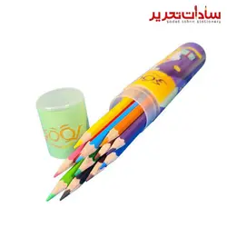 Looky مداد رنگي استوانه 12 رنگ
