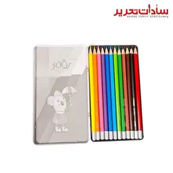 Looky مداد رنگي فلزي 12 رنگ