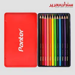 panter مداد رنگي فلزي 12 رنگ