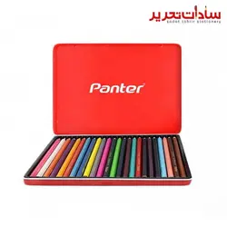 panter مداد رنگي فلزي 24 رنگ