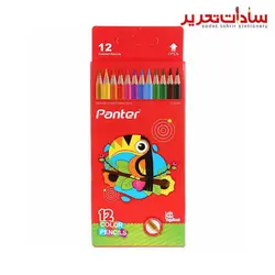 panter مداد رنگي مقوايي 12 رنگ