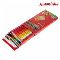 panter مداد رنگي مقوايي 24 رنگ