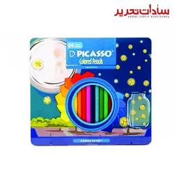 PICASSO مداد رنگي فلزي 24 رنگ