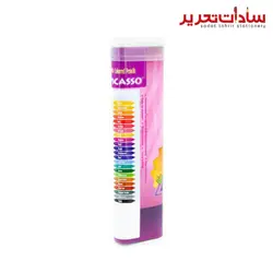 PICASSO مداد رنگي فلزي سه گوش 24 رنگ