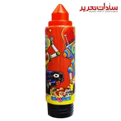 school fans کد 9276 ماژيک دو سر ربات 12 رنگ