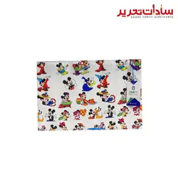 zoom کد 676496 پوشه پارچه ای زیپ دار A4 فانتزی