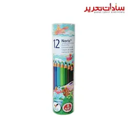 STAEDTLER مداد 12 رنگ استوانه Noris آلمانی 12