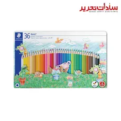 STAEDTLER مداد 36 رنگ فلزی Noris آلمانی 3