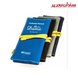 ARAMI کد 540 جامدادی و مداد 12 رنگ سه گوش کیفی