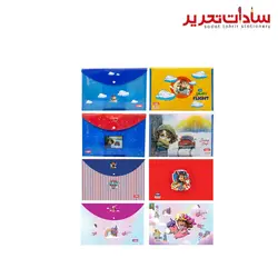 clips کد 9462 پوشه دکمه دار A4 کودک