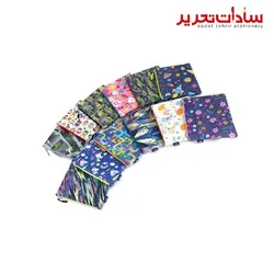 zoom کد 676515 پوشه پارچه ای زیپ دار A5 فانتزی