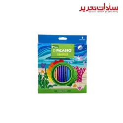 PICASSO مداد 24 رنگ مقوایی