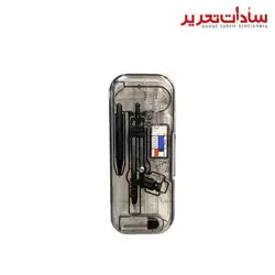 کد AH1217 ست 8 تکه پرگار خط کش پاک کن اتود