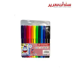 کد 12-10201 ماژیک 12 رنگ طلقی