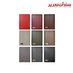 clips کد 9230 سررسید چرمی وزیری جمعه جدا بلوط