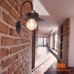 چراغ دیواری خم کد 1077