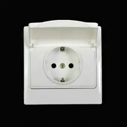 کلید و پریز خیام الکتریک مدل پارادایس(سفید)