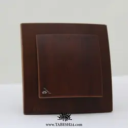 کلید و پریز خیام الکتریک مدل پرشین طرح چوب