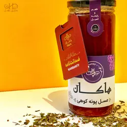 عسل پونه کوهی - درج آنالیز آزمایشگاهی روی بسته - با کارت ضمانت - 600 گرم