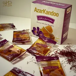 عسل و زعفران ساشه ای - ده ساشه ی بیست گرمی