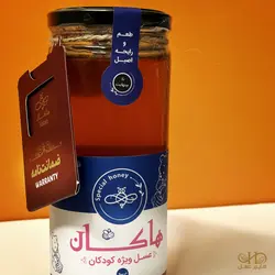 عسل ویژه کودکان - درج آنالیز آزمایشگاهی روی بسته - با کارت ضمانت - 600 گرم