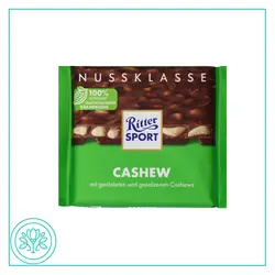 شکلات ریتر اسپرت با مغز بادام هندی 100 گرم