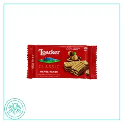 ویفر لواکر با کرم فندقی شکلاتی 45 گرم