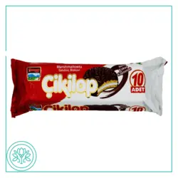 بیسکویت والس چیکی لوپ با مغز مارشمالو و شکلات 10 عددی