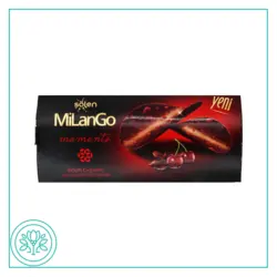 چیپس شکلات میلانگو طعم گیلاس 76 گرم
