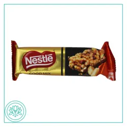 شکلات بار نستله با مغز زغال اخته و بادام زمینی 33 گرم