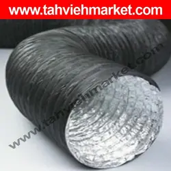 کانال فلکسیبل با عایق پشم شیشه | خرید تلفنی کانال فلکسیبل با عایق پشم شیشه باکیفیت از تهویه مارکت