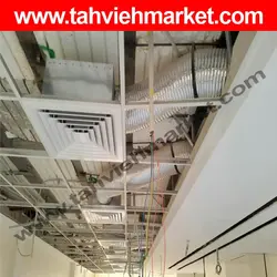 کانال فلکسیبل با عایق پشم شیشه | خرید تلفنی کانال فلکسیبل با عایق پشم شیشه باکیفیت از تهویه مارکت