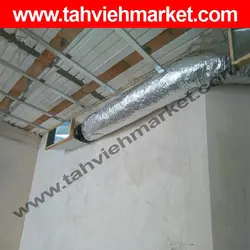 کانال فلکسیبل با عایق پشم شیشه | خرید تلفنی کانال فلکسیبل با عایق پشم شیشه باکیفیت از تهویه مارکت